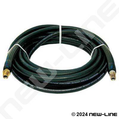 Black ContiTech Whitewater 3000 Steam Cleaner Hose