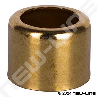 Brass Plated Riser Spacer Lamp Parts