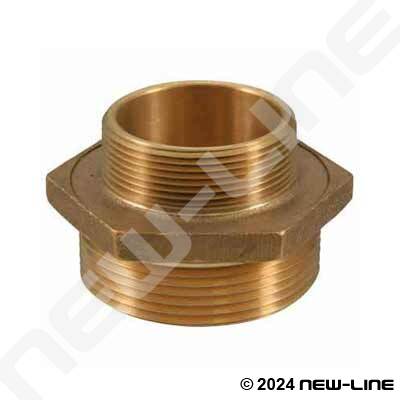 1 1/2 Fire Hose - Rack & Reel Hose With Brass Coupling, NST - Available In  Multiple Lengths