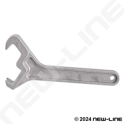 Aluminum Spanner Wrench for 1.5" and 2" Forestry Couplings