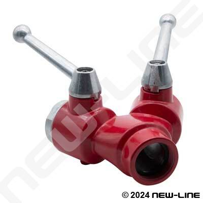 Female Hardcoat Alum Y/Shut Off Valves