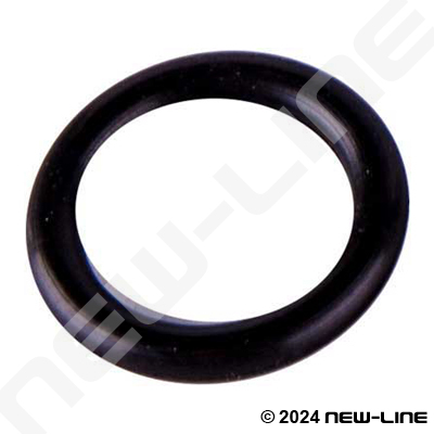 014 Viton O-Ring, 90A Durometer, Round, Black, UK