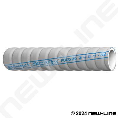 Grey ContiTech Extremeflex Food HD Transfer - Nitrile Tube