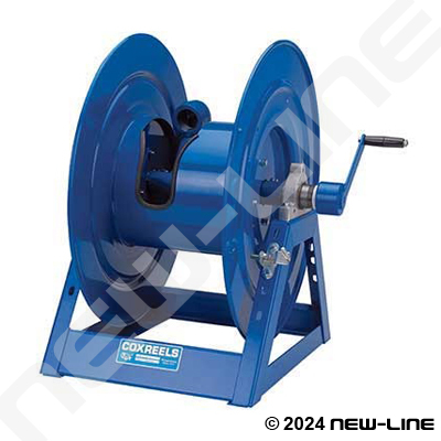 Coxreels 100 Series Stainless Steel Compact Hand Crank Hose Reel - Reel  Only - 3/4 in. x 100 ft.