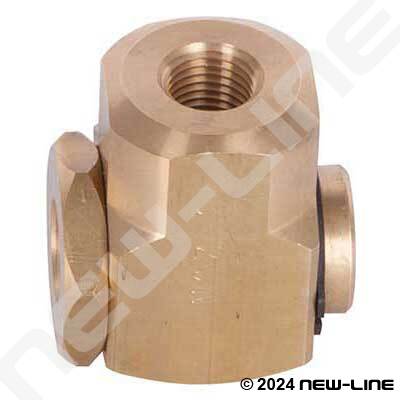 1 Inch Hose Reel Parts Fittings 4010 Brass Swivel Replacement for Model 301  90° Swivel