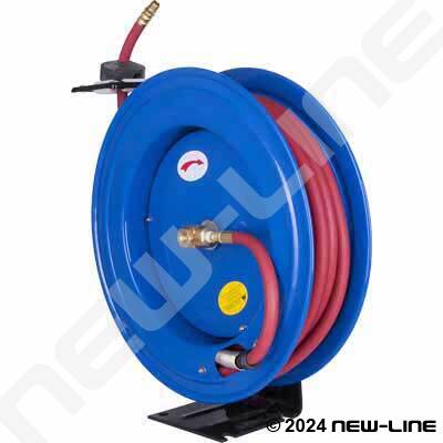 Competitor Series Spring Rewind Hose Reel with 3/8 x 50ft
