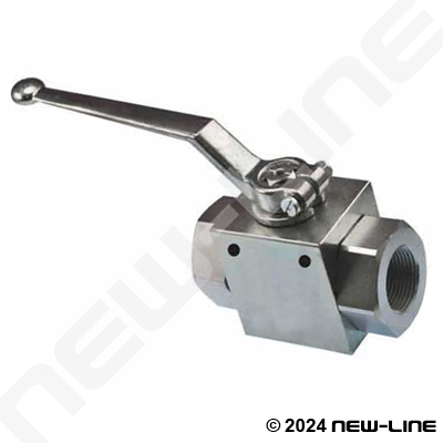 Valve with butt weld ends - LD Company - ball / lever / control